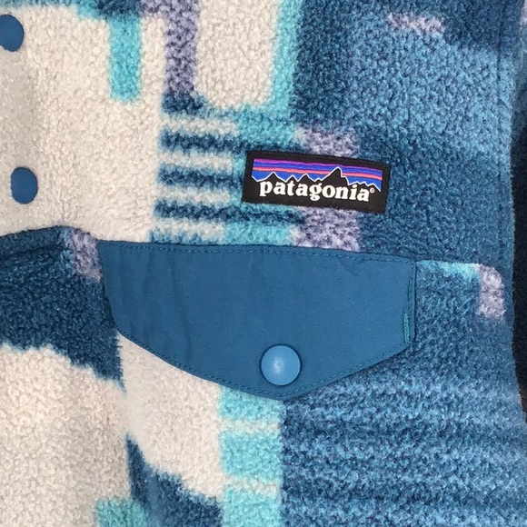 Patagonia Synchilla Fleece Snap Closure ~SM SWUB - Picture 3 of 6
